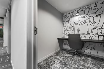 Private work/study rooms
